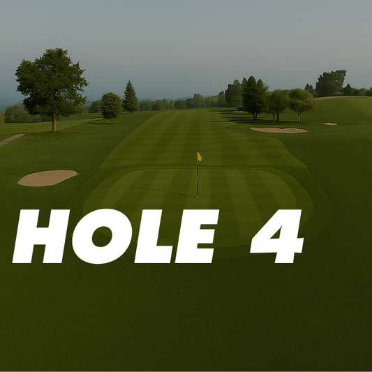 4th Hole – 529 Yards, Par 5 (Clubhouse)